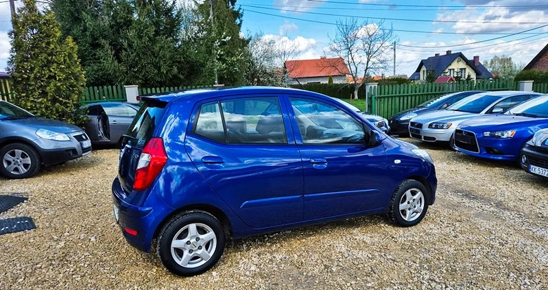 Hyundai i10 cena 14900 przebieg: 160000, rok produkcji 2012 z Głuszyca małe 781